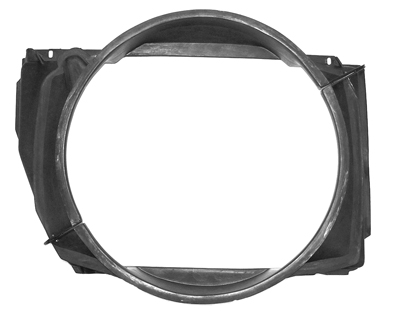 71-75 Chevelle / El Camino Big Block Without A/C Large Core Original 2 Piece Style Fan Shroud