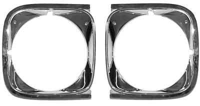 71 Chevelle  / El Camino Headlight Bezels Left And Right