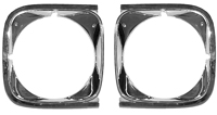 71 Chevelle  / El Camino Headlight Bezels Left And Right