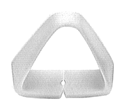 73-81  Chevelle / El Camino Shoulder Belt Triangular Shape Guide  White