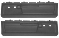 73-77 Chevelle Malibu Lower Door Panels Black