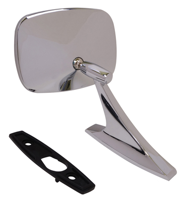 73-77 Chevelle / El Camino Side View Mirror RH Includes Gasket