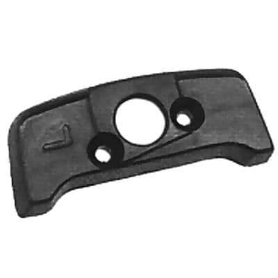 74-81  Chevelle / El Camino Shoulder Belt Guide Retainers LH Black