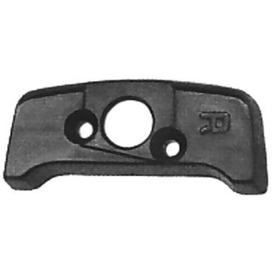 74-81  Chevelle / El Camino Shoulder Belt Guide Retainers RH Black