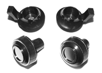 77-80 CH/EL RADIO KNOB SET, VOLUME/TUNING TONE/FADER