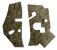 78-87 Chevelle / El Camino Kick Panel Insulation Die Cut That Fits Behind The Plastic Kick Panel  LH & RH