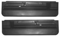 **SPECIAL ORDER**78-87 El Camiono Black Lower Door Panels Without Power Windows  & Power Locks