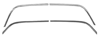 78-87 El Camino Rear Window Molding Kit 4 Pieces