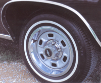 78-81 Chevelle / El Camino Late Model Rally Wheel Bezels 6 Per Wheel