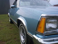 80-81 Chevelle / El Camino Front Fender Side Marker Lamp Assembly, Amber LH