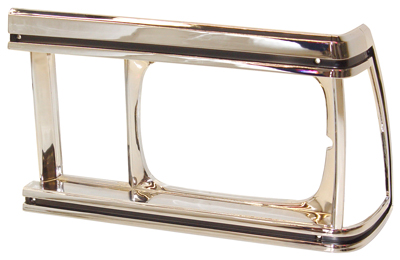 81 Chevelle  / El Camino Headlight Bezels Left Side