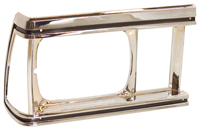 81 Chevelle  / El Camino Headlight Bezels Right Side