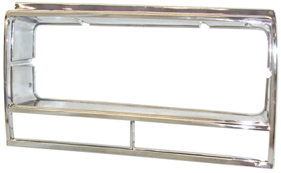 82-87 Chevelle  / El Camino Headlight Bezels Left Side
