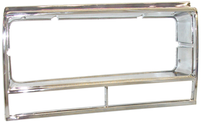 82-87 Chevelle  / El Camino Headlight Bezels Right Side