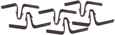 86-87 Chevelle / El Camino Dash Applique Retainers 6 Pieces