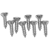 60-61 Headlight Bezel Screw Kit, Stainless Steel, 8 pcs.