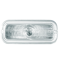 60-61 GMC Park Light Lens, Clear, LH or RH