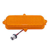 60-66 Chevrolet Park Light Lens L.E.D. Amber, LH or RH