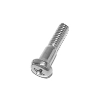 Universal Chrome Lens Screw, 8-32 w/ .302