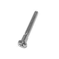 Universal Chrome Lens Screw, 8-32 w/ .302