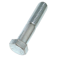 Universal Bumper Bracket Bolt, Zinc Plated Grade 5, 1/2-13 x 2