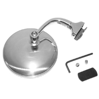 60-72 Peep Mirror, Curved Arm Clamp on Style, 4