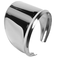 60-72 Peep Mirror Visor, Stainless Steel, Ea.