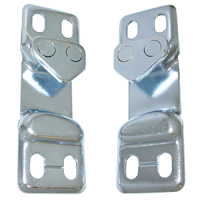 60-63 Door Latch Striker Plates, LH & RH