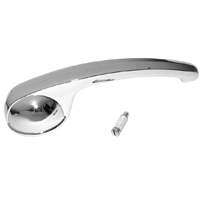 60-66 Interior Door Handle, Chrome w/ Screw