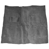 60-66 Carpet Kit, 3 Speed Auto, Low Hump, Black