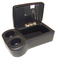 Bench Seat Center Console, Black