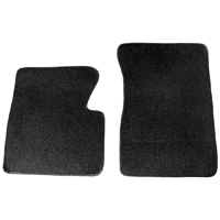 60-72 Carpeted Floor Mats, Black Pr.