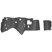 60-66 Firewall Pad, Original Style, 2 Pieces