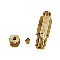 Oil Gauge Block Fitting, For Small Block