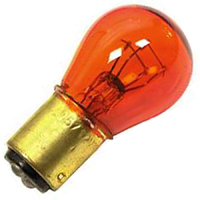 58-72 Chevrolet Full Size Car Amber Park / Turn / Tail Light Bulb, Pair