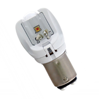 L.E.D. Tail Light Bulb, Clear #1157, 12 Volt