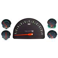 60-63 Chevrolet Truck Factory Gauge Kit, with Speedometer Gauge