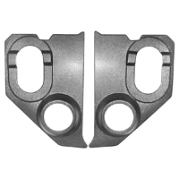 60-66 ABS Plastic Kick Panels w/ Speaker Cut outs