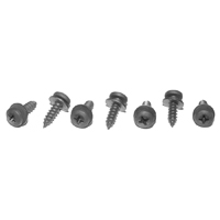 60-72 BLACK GLOVE BOX INSTALLATION SCREWS, 7 PCS