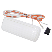 60-72 Interior Dome Light Assembly, w/ White Base