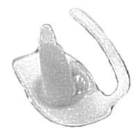 Universal Push in Clip, Plastic 1