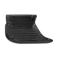 60-66 Bed Side Step, Shortbed Stepside, LH, Black