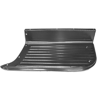 60-66 Bed Side Step, Longbed Stepside, RH, Black