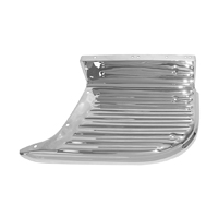 60-66 Bed Side Step, Shortbed Stepside, Chrome RH