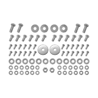 67-72 Front Fender & Inner Fender Bolt Kit, Stainless Steel