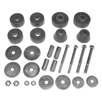 60-66 1/2 Ton Cab Mount Kit, Original Rubber