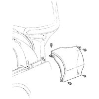 60-66 Cowl Panel Screw Kit, Stainless Steel