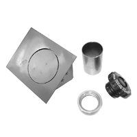 60-72 Weld -In Fuel Filler Doors, Flat Panel