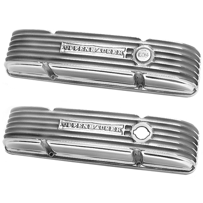 67-81 Camaro Valve Cover Small Block Polished Aluminum Offenhauser