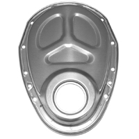 41-72 Chevrolet Small Block V8 Replacement Timing Chain Cover, Bare Steel